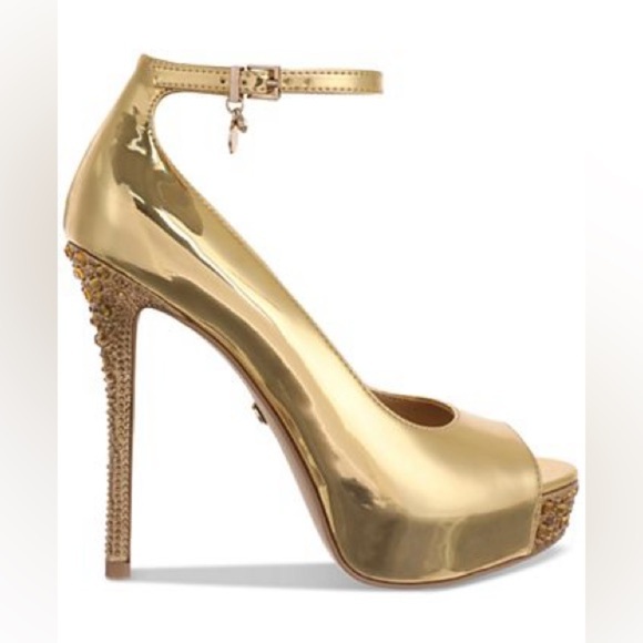 Thalia Sodi Women's Libbie Embellished Ankle-Strap Platform - Picture 4 of 11